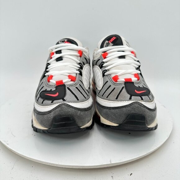 Nike Air Max 98 Women Size 9 AH6799-104 Red White Silver Grey Training Shoes - Picture 2 of 11